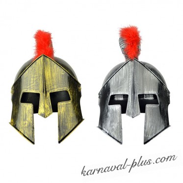 Карнавальный шлем Спартанца, цвета микс